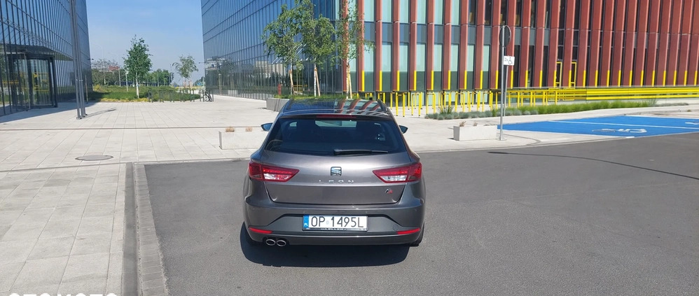 Seat Leon cena 56900 przebieg: 80300, rok produkcji 2016 z Opole małe 211